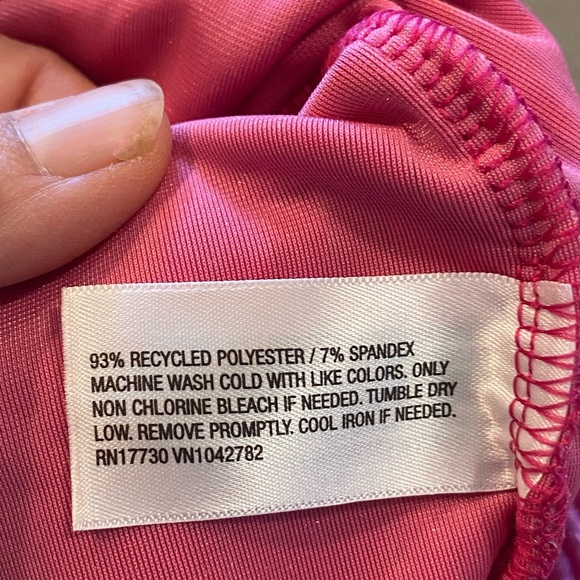 Colsie Pink Velour ribbed  Hoodie - Picture 7 of 7